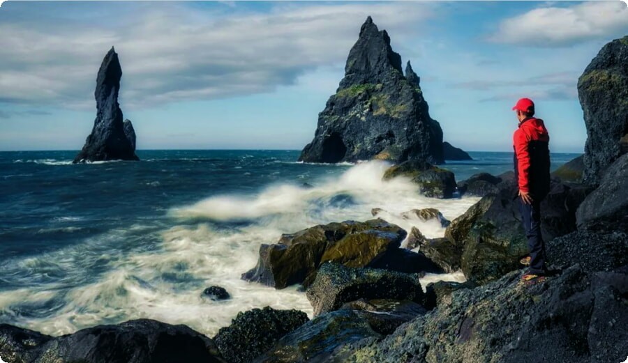 Tre nationalparker i Island.